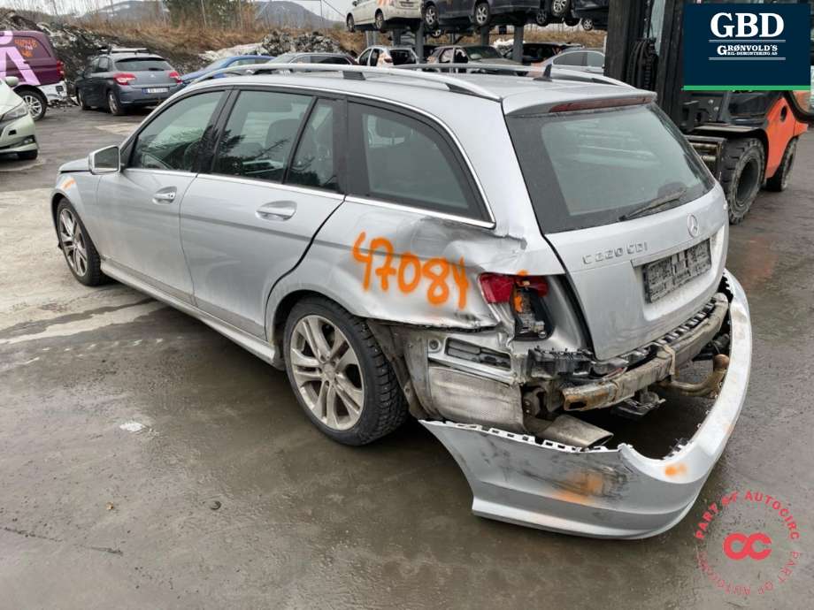 Mercedes C-Klasse 2011-2014 (Fase 2) (W204) (W204), Motorkode: OM651.912, Girkassekode: A 204 270 14 07