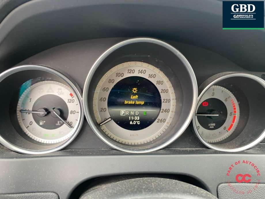 Mercedes C-Klasse 2011-2014 (Fase 2) (W204) (W204), Motorkode: OM651.912, Girkassekode: A 204 270 14 07