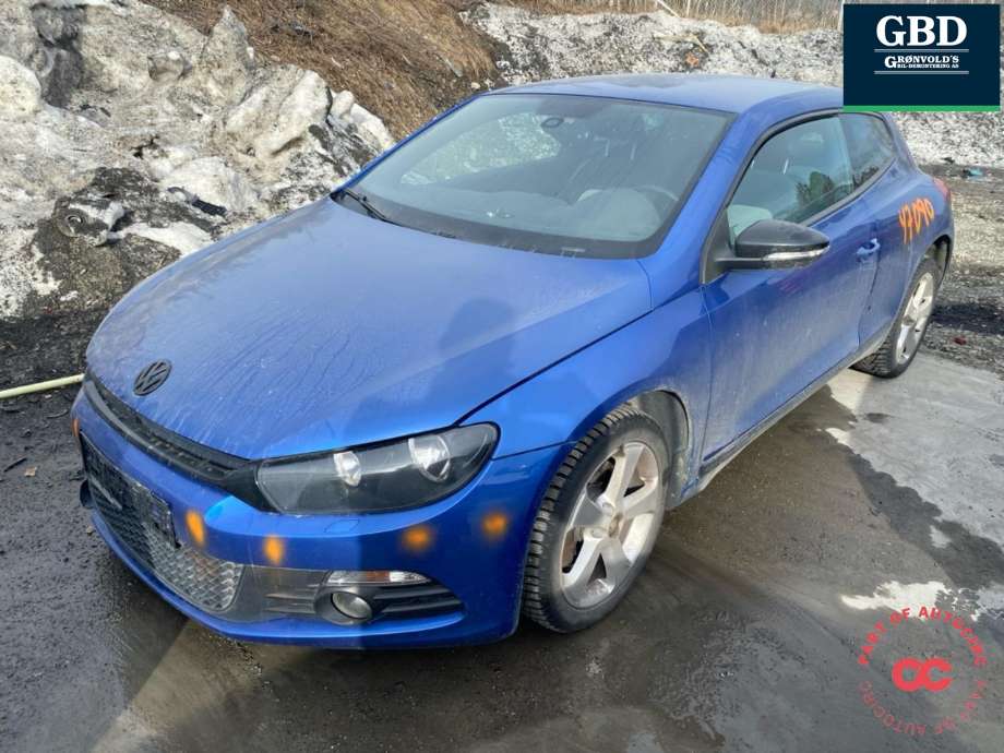 VW Scirocco 2008-2013 , Motorkode: CAVD, Girkassekode: KWB