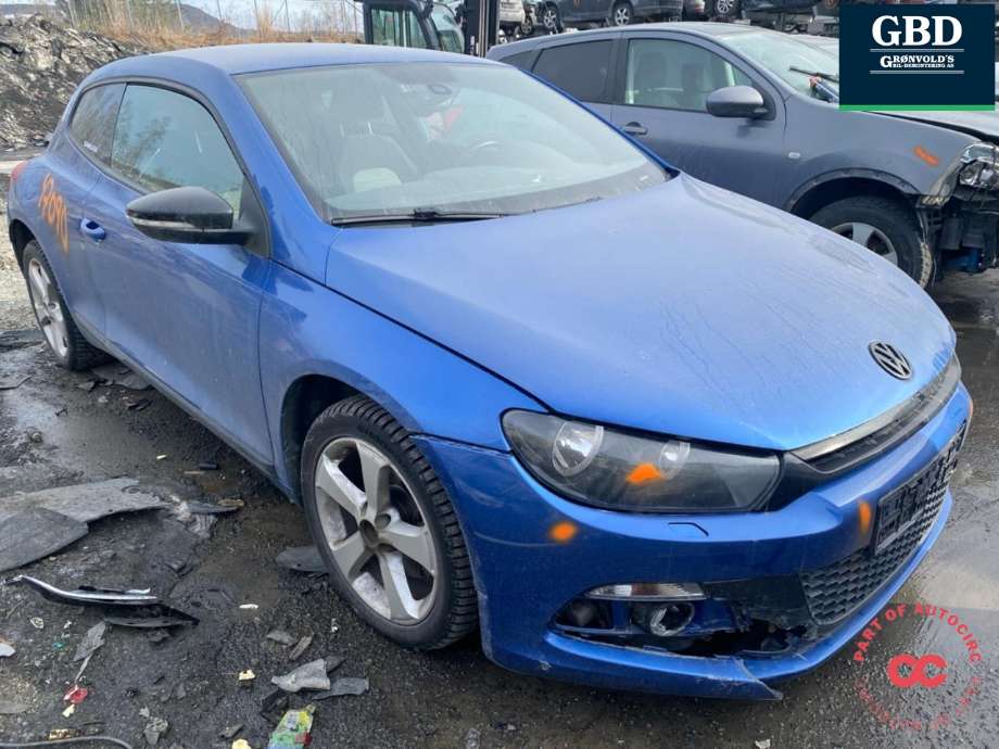 VW Scirocco 2008-2013 , Motorkode: CAVD, Girkassekode: KWB