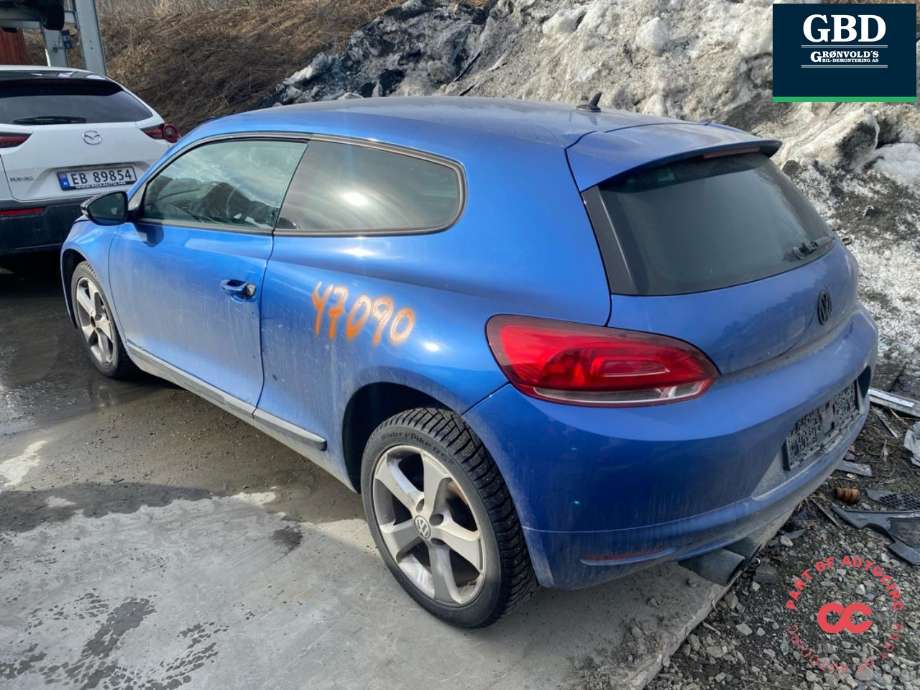 VW Scirocco 2008-2013 , Motorkode: CAVD, Girkassekode: KWB
