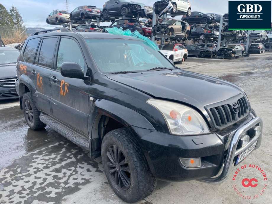 Toyota Land Cruiser 120 2002-2009 , Motorkode: 1KD-FTV, Girkassekode: 3500060B00