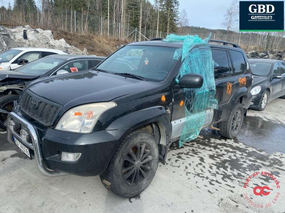 Toyota Land Cruiser 120 2002-2009 , Motorkode: 1KD-FTV, Girkassekode: 3500060B00