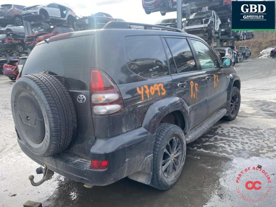 Toyota Land Cruiser 120 2002-2009 , Motorkode: 1KD-FTV, Girkassekode: 3500060B00