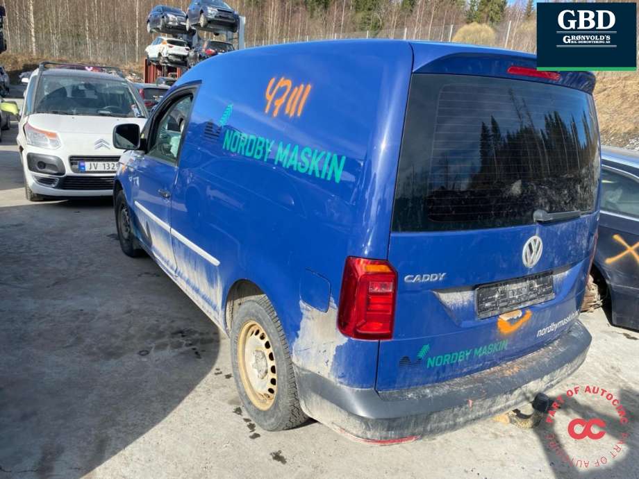 VW Caddy 2015-2020 (Type III, Fase 3) delebil , Motorkode: DFSD, Girkassekode: RTH