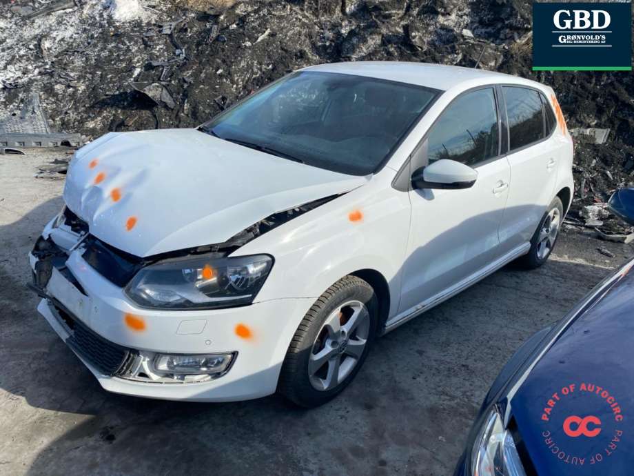 VW Polo, 2014-2017 (Type V, Fase 2)  delebil , Motorkode: CHZB, Girkassekode: QTS