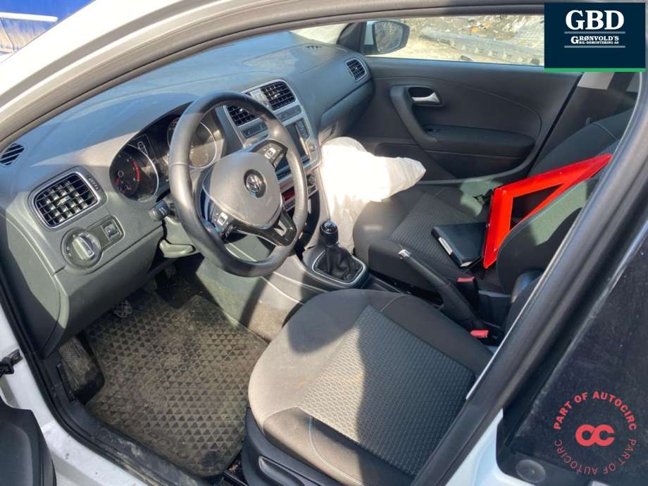 VW Polo 2014-2017 (Type V, Fase 2) delebil , Motorkode: CHZB, Girkassekode: QTS
