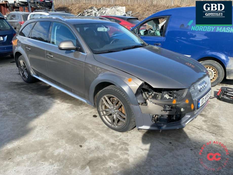 Audi A4, Allroad 2009-2016 (Type I) (B8) (B8), Motorkode: CNHA, Girkassekode: PJV