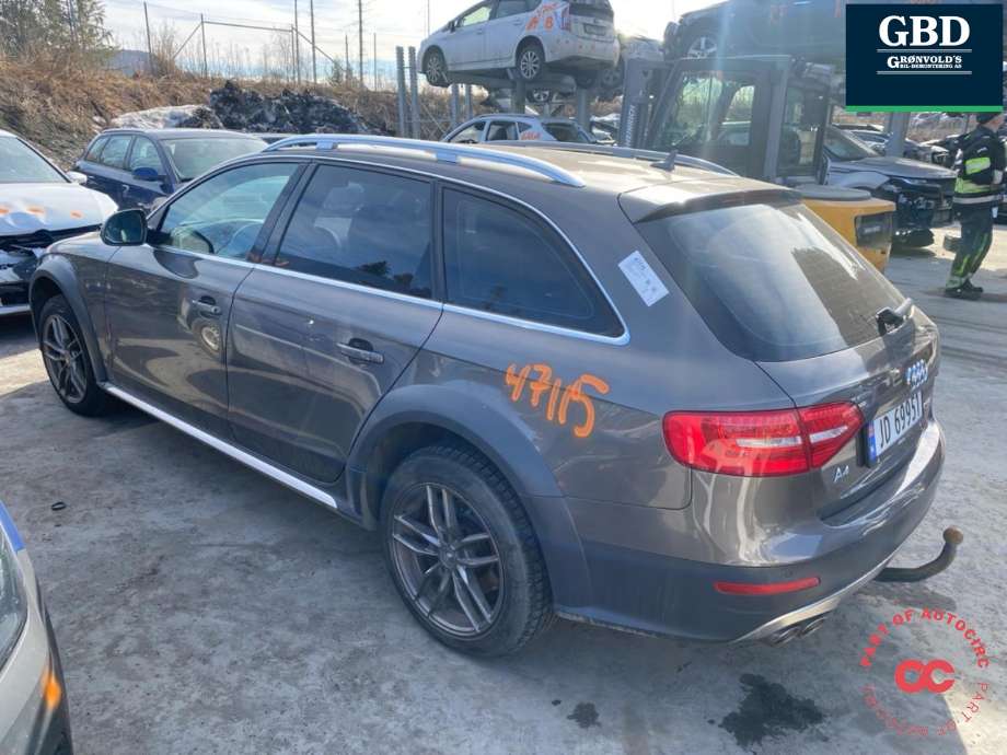 Audi A4, Allroad 2009-2016 (Type I) (B8) (B8), Motorkode: CNHA, Girkassekode: PJV