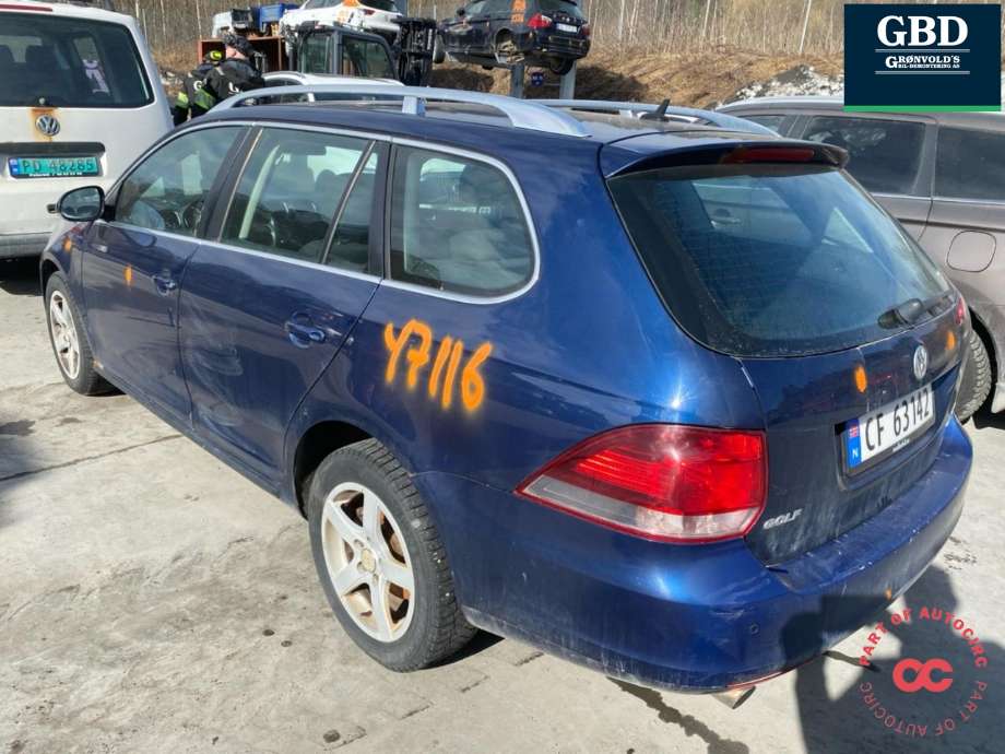 VW Golf VI 2008-2012 , Motorkode: CAYC, Girkassekode: NQD