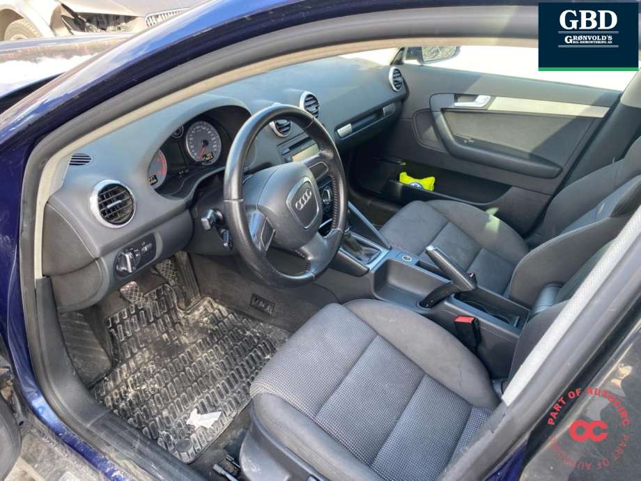 Audi A3 2009-2012 (Type II, Fase 2) , Motorkode: CAYC, Girkassekode: LUB