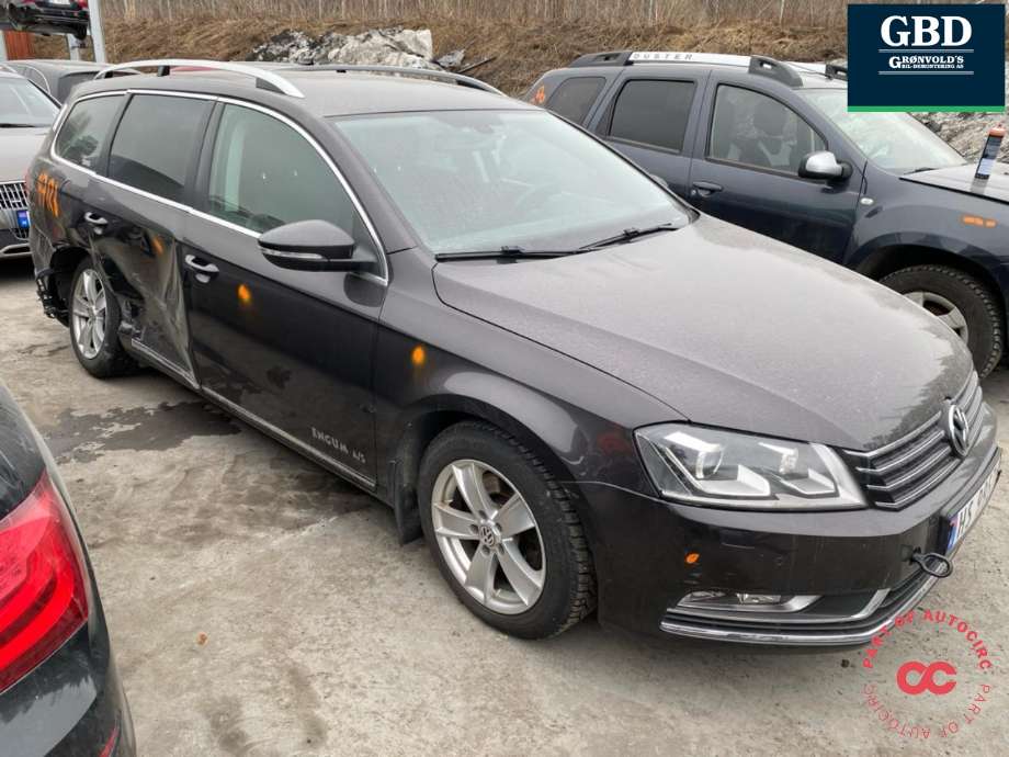 VW Passat 2011-2015 (B7) delebil , Motorkode: CAYC, Girkassekode: MYP