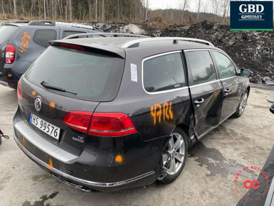 VW Passat 2011-2015 (B7) delebil , Motorkode: CAYC, Girkassekode: MYP