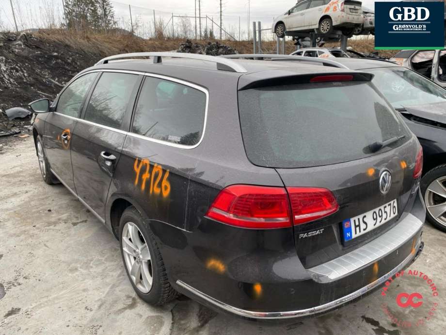 VW Passat 2011-2015 (B7) delebil , Motorkode: CAYC, Girkassekode: MYP