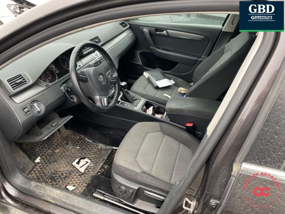VW Passat 2011-2015 (B7) delebil , Motorkode: CAYC, Girkassekode: MYP