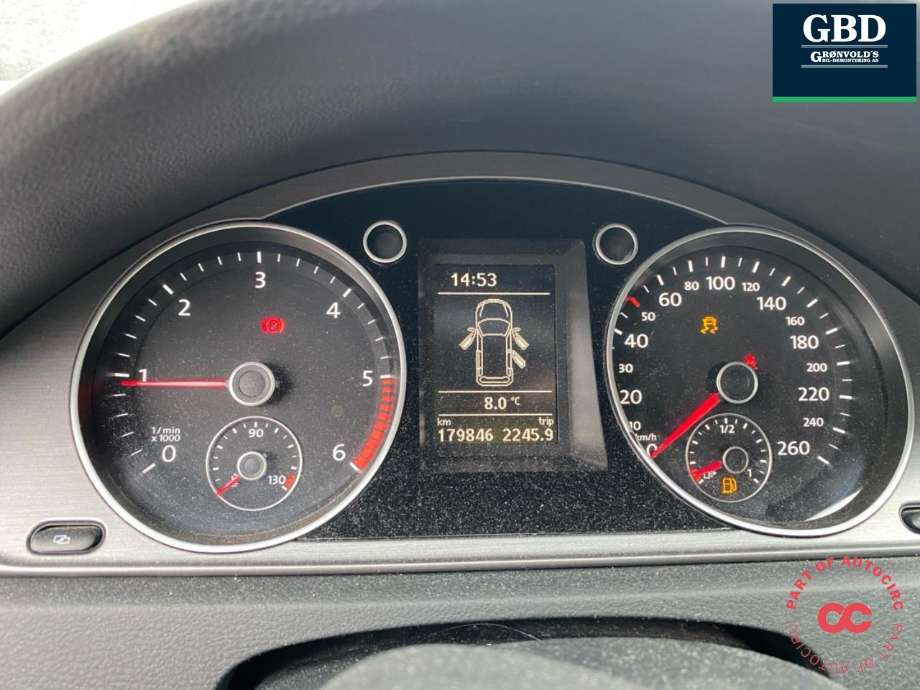 VW Passat 2011-2015 (B7) delebil , Motorkode: CAYC, Girkassekode: MYP