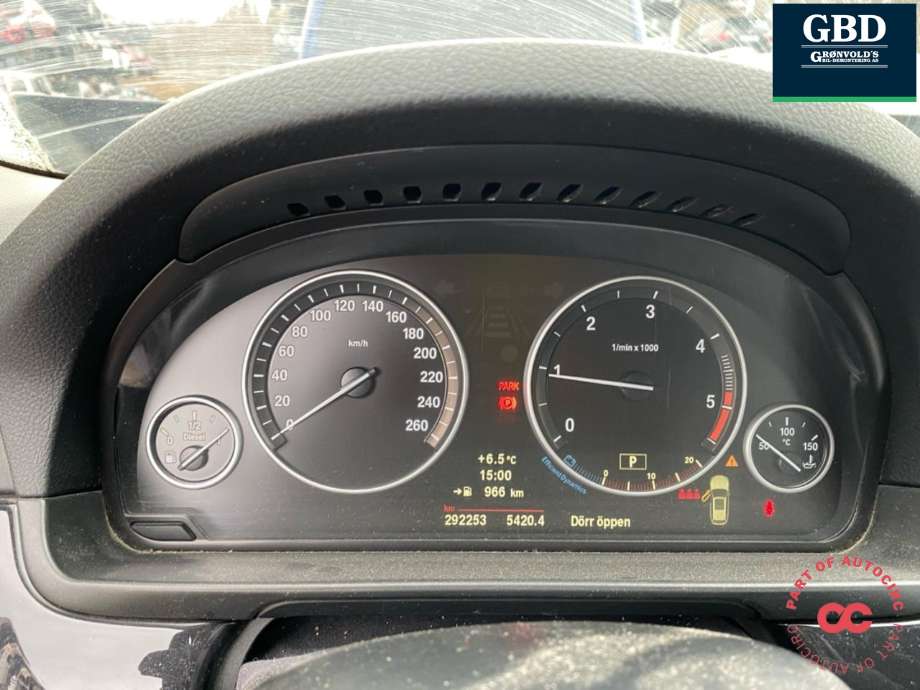 BMW 5-Serie 2010-2017 (F10/F11) (F10/F11), Motorkode: N47-D20C, Girkassekode: 24 00 7 623 322