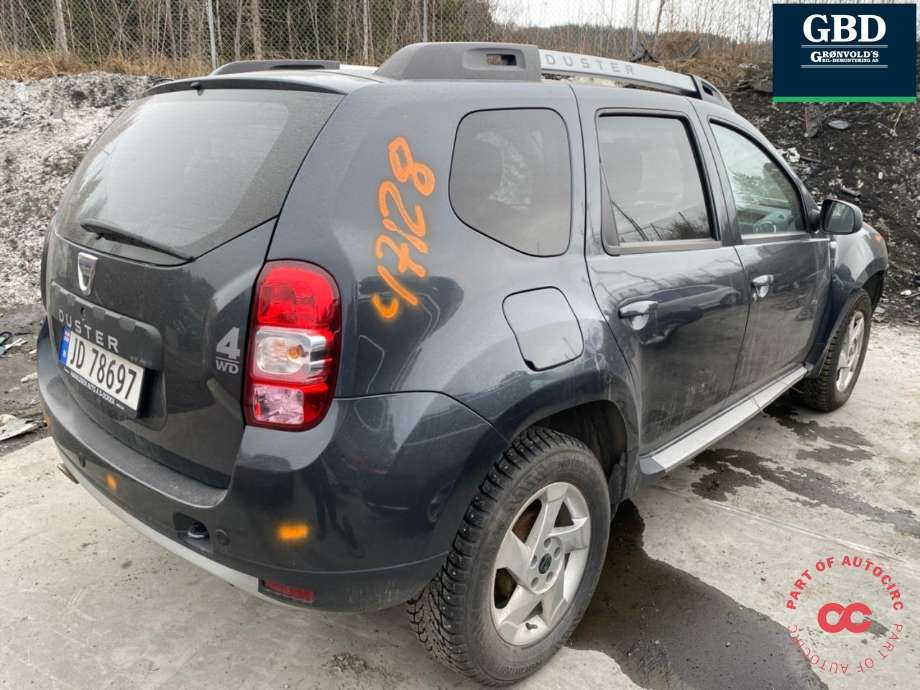 Dacia Duster 2010-2017 (Type I) , Motorkode: K9KG6| K9K-658, Girkassekode: 320103603R