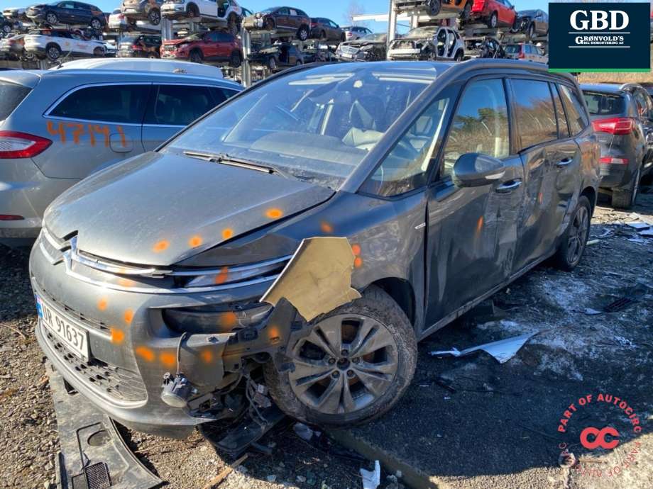Citroën C4, Picasso 2013-2018 (Type II) , Motorkode: AHX, Girkassekode: 98 085 830 80