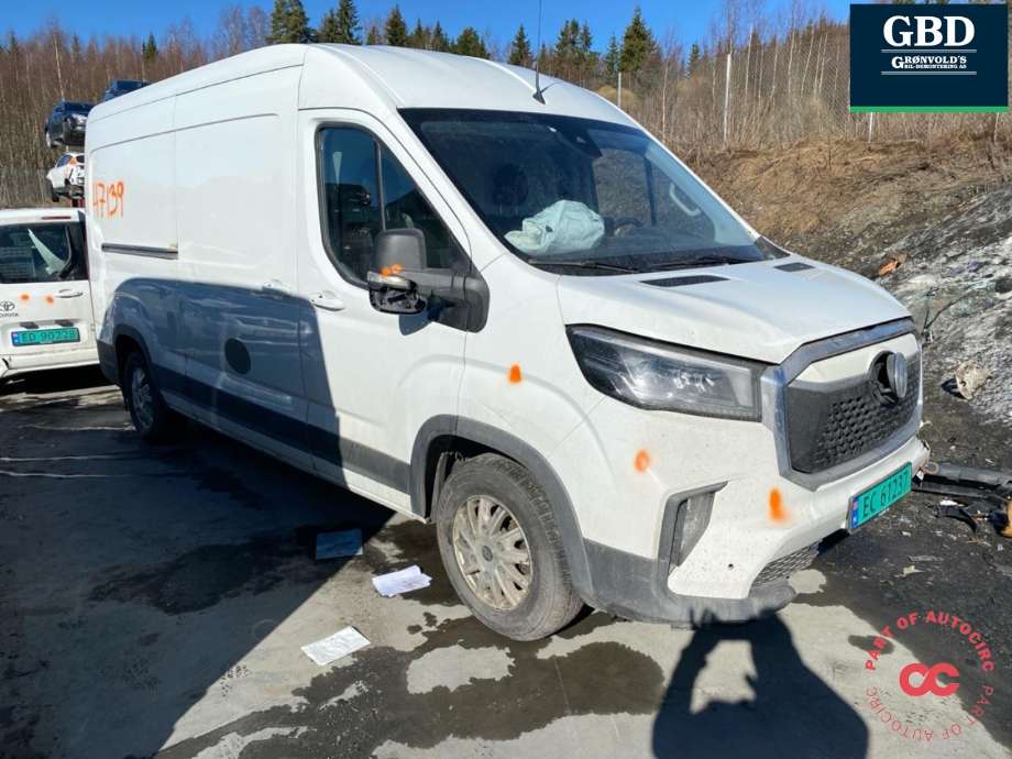 Maxus e-Deliver 9, 2020->>  delebil , Motorkode: TZ220XS001