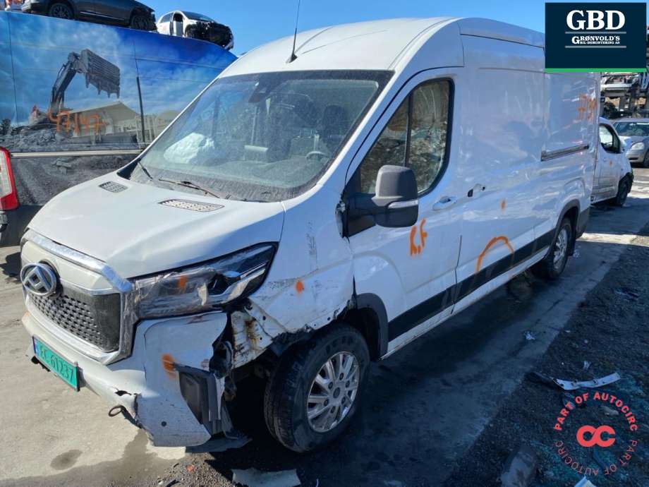 Maxus e-Deliver 9 2020-->> , Motorkode: TZ220XS001, Girkassekode: 