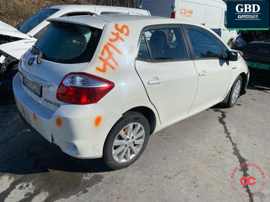 Toyota Auris 2010-2012 (Type I, Fase 2) , Motorkode: 2ZR-FXE, Girkassekode: G110047090