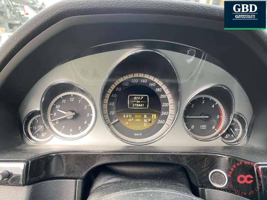 Mercedes E-Klasse 2009-2013 (Fase 1) (W212) delebil , Motorkode: OM651.924, Girkassekode: A 212 270 16 04