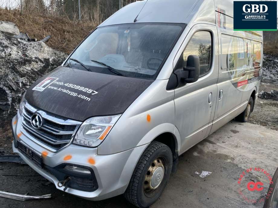 Maxus EV80, 2019->>  delebil , Motorkode: TZ249XSS001