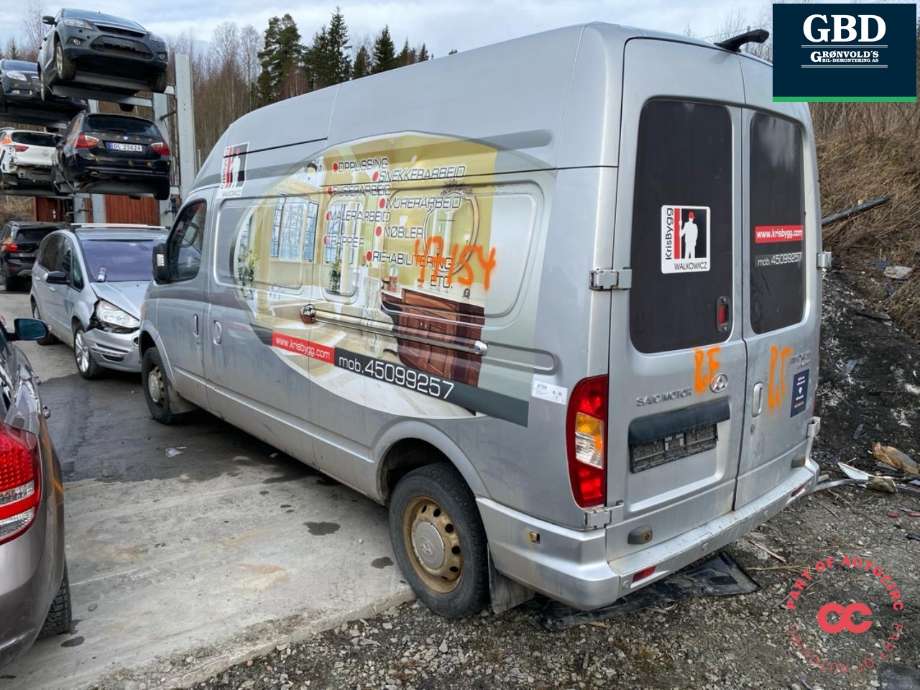 Maxus EV80 2019-->> delebil , Motorkode: TZ249XSS001, Girkassekode: 
