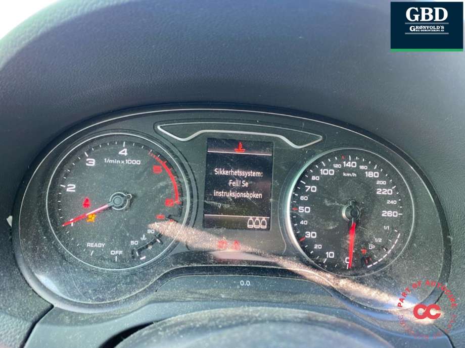 Audi A3 2016-2020 (Type III, Fase 2) delebil , Motorkode: DCYA, Girkassekode: PGS