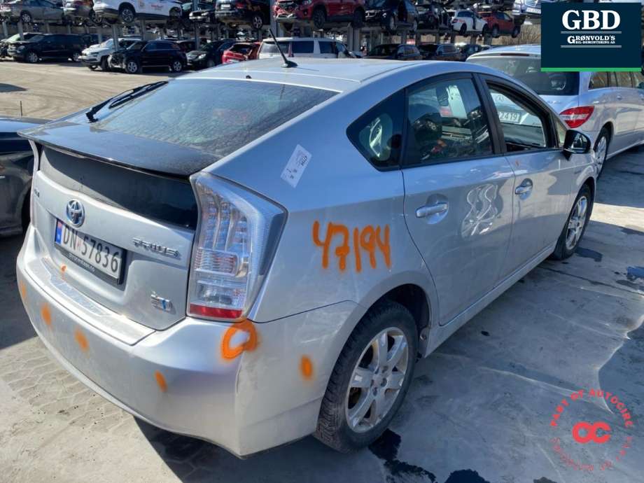 Toyota Prius 2009-2016 (Type III) (COMBI) (COMBI), Motorkode: 2ZR-FXE, Girkassekode: 3090047060