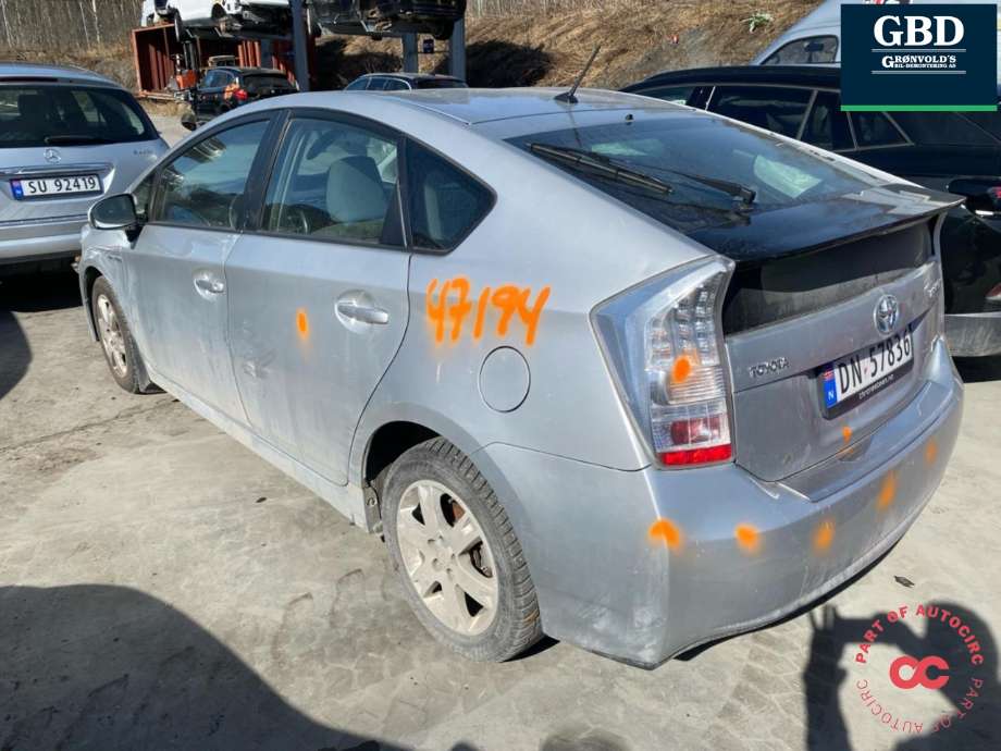 Toyota Prius 2009-2016 (Type III) (COMBI) (COMBI), Motorkode: 2ZR-FXE, Girkassekode: 3090047060