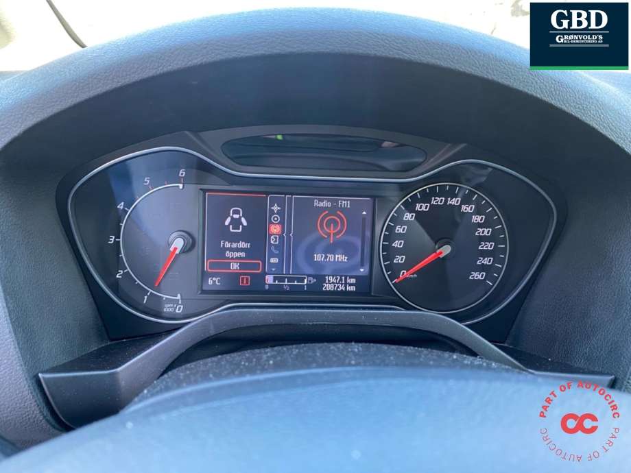 Ford S-Max 2010-2015 (Type I, Fase 2) , Motorkode: UFWA, Girkassekode: 1794966