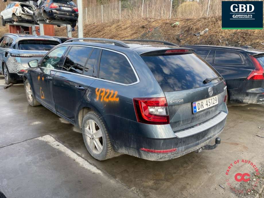 Škoda Octavia 2017-2020 (Type III, Fase 2) , Motorkode: CHZD, Girkassekode: SST
