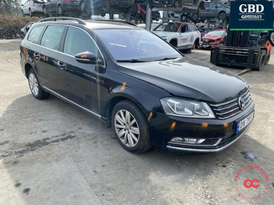 VW Passat 2011-2015 (B7) delebil , Motorkode: CAYC, Girkassekode: MYP