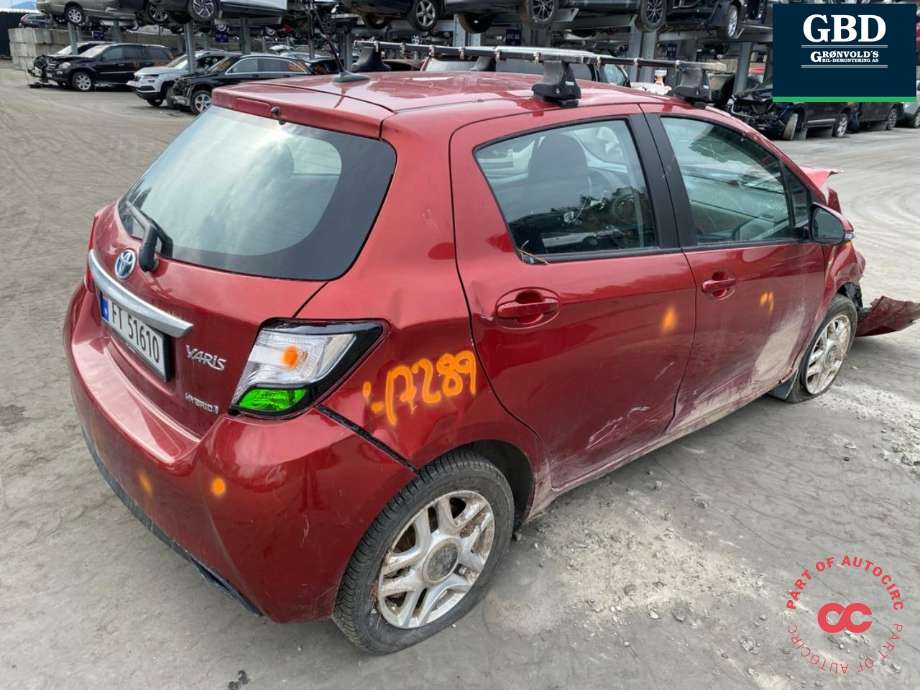 Toyota Yaris 2014-2020 (Type III, Fase 2) , Motorkode: 1NZ-FXE, Girkassekode: 3090052010