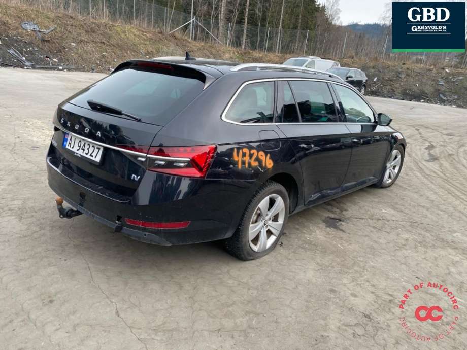 Škoda Superb 2015-->> (Type III) , Motorkode: DGEB, Girkassekode: UYJ