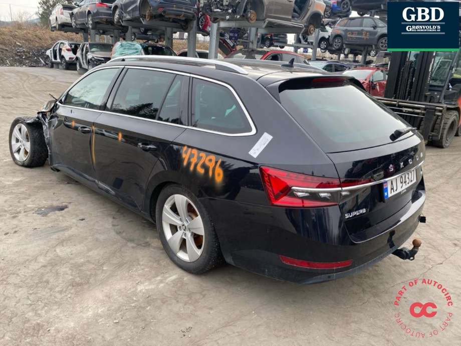 Škoda Superb 2015-->> (Type III) , Motorkode: DGEB, Girkassekode: UYJ