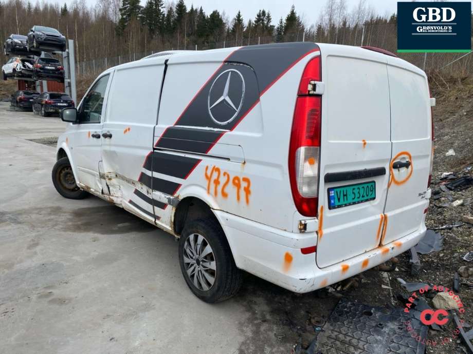 Mercedes Vito/Viano 2010-2014 (Fase 2) (W639) (W639), Motorkode: OM651.940, Girkassekode: A 906 270 36 00