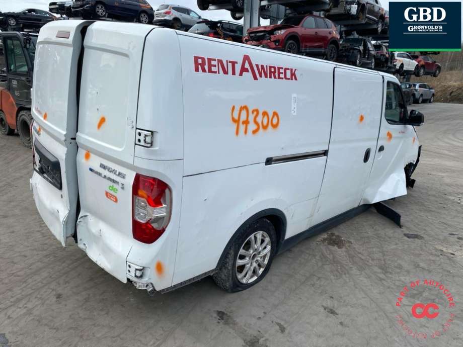 Maxus e-Deliver 3 2020-->> , Motorkode: TZ204XS85K05, Girkassekode: