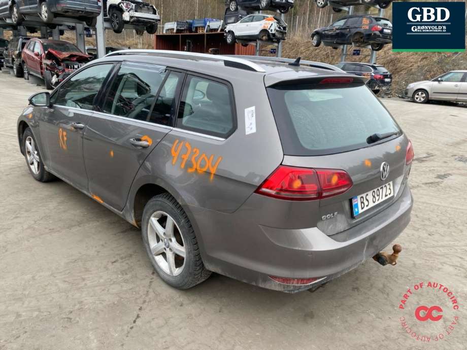 VW Golf VII 2012-2017 (Fase 1) , Motorkode: CLHA, Girkassekode: MRV