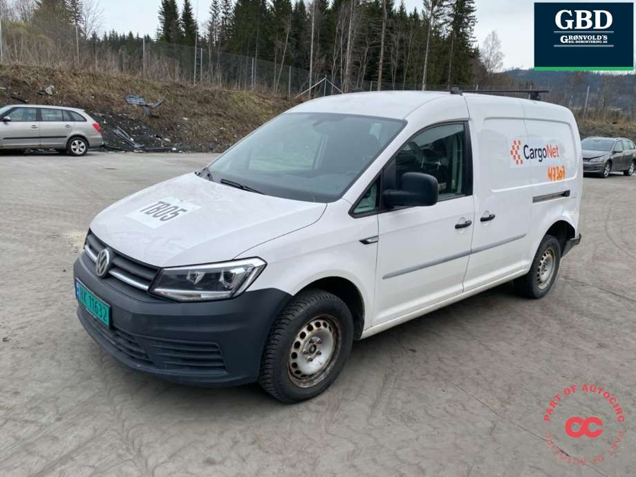 VW Caddy 2015-2020 (Type III, Fase 3) , Motorkode: DFSE, Girkassekode: MRV