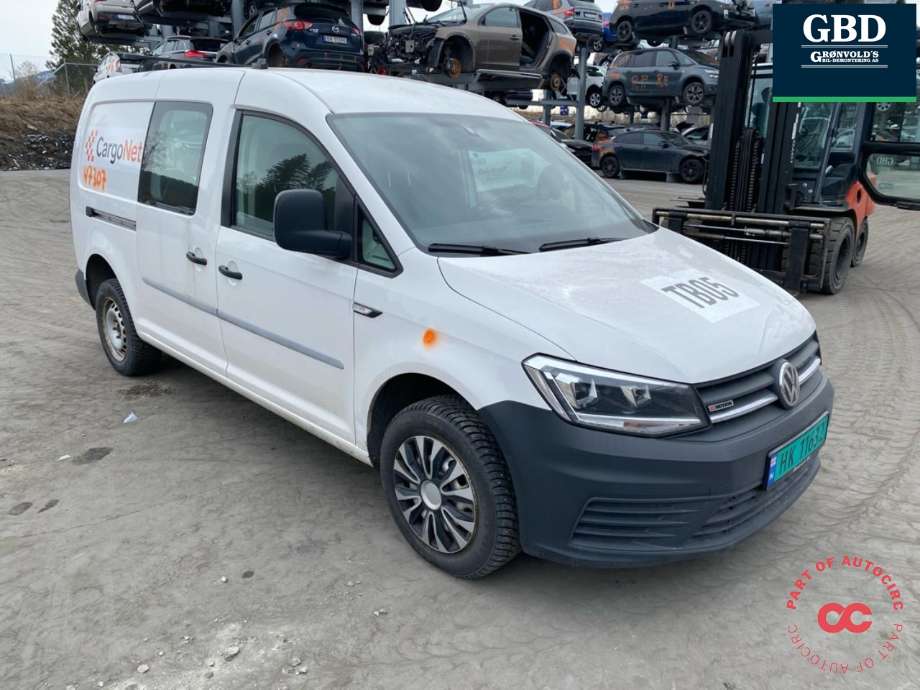 VW Caddy 2015-2020 (Type III, Fase 3) , Motorkode: DFSE, Girkassekode: MRV