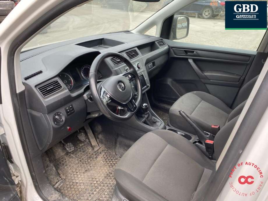 VW Caddy 2015-2020 (Type III, Fase 3) , Motorkode: DFSE, Girkassekode: MRV