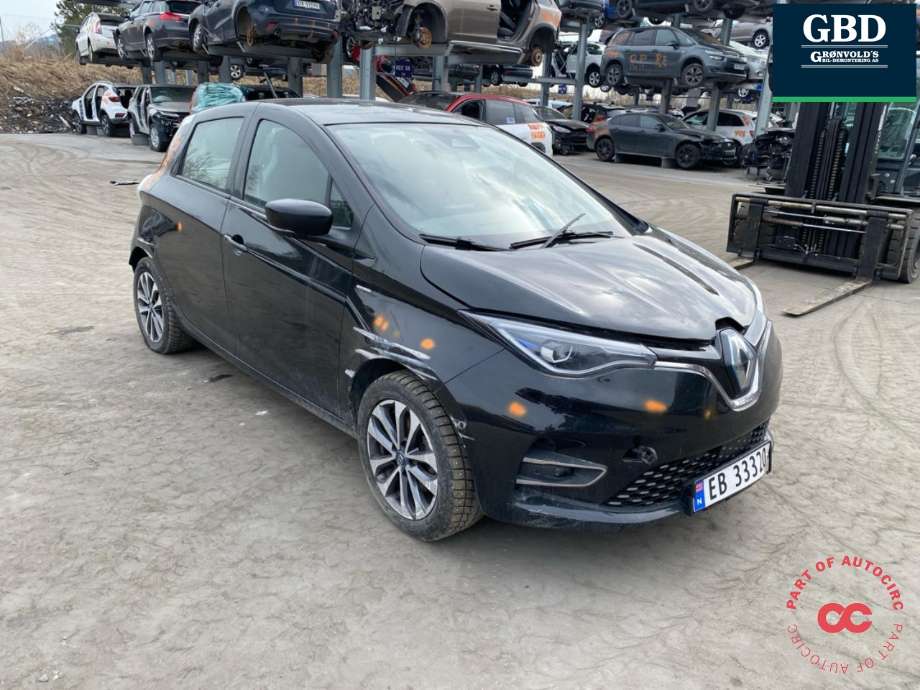 Renault Zoe, 2019->> (Fase 2)  delebil , Motorkode: 5AQ-80, Girkassekode: 290K43711R
