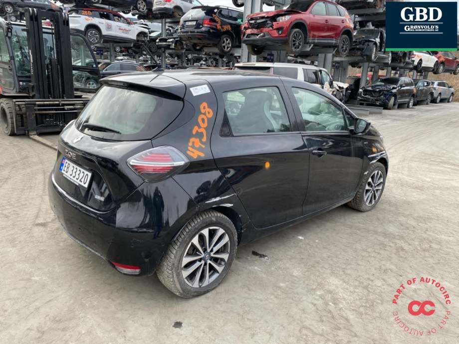 Renault Zoe 2019-->> (Fase 2) , Motorkode: 5AQ-80, Girkassekode: 290K43711R
