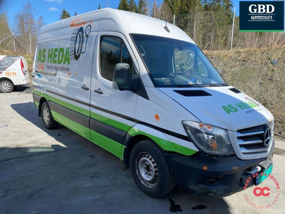 Mercedes Sprinter 2013-2018 (Fase 2) (906) (906), Motorkode: OM651.955, Girkassekode: A 222 250 04 02