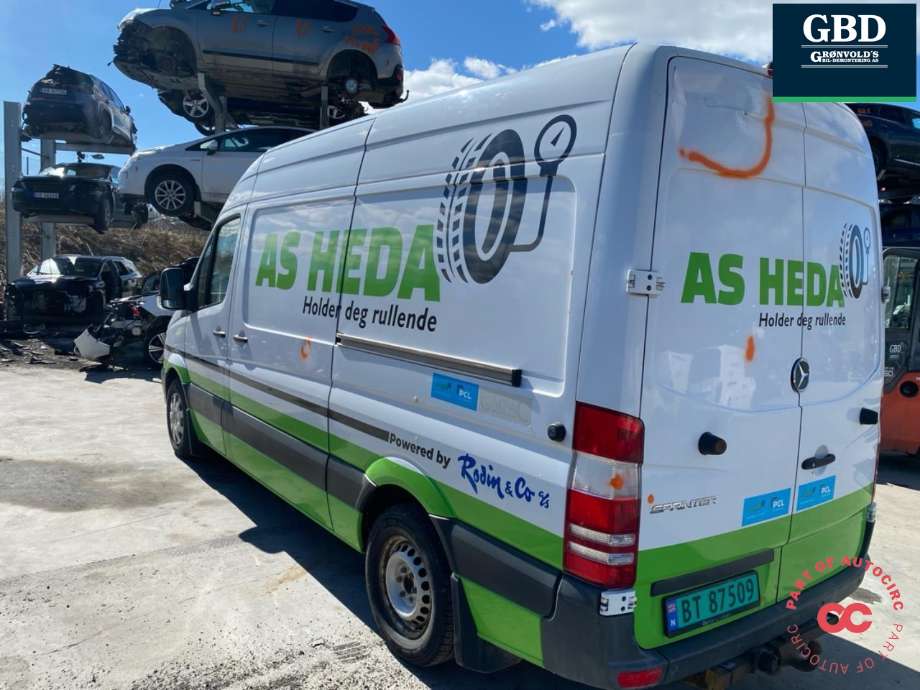 Mercedes Sprinter 2013-2018 (Fase 2) (906) (906), Motorkode: OM651.955, Girkassekode: A 222 250 04 02