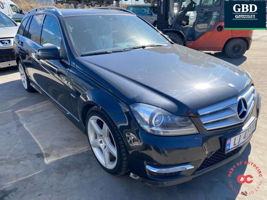 Mercedes C-Klasse 2011-2014 (Fase 2) (W204) delebil , Motorkode: OM651.912, Girkassekode: A 222 250 04 02