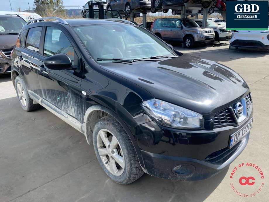 Nissan Qashqai 2010-2014 (Type I, Fase 2) delebil , Motorkode: R9M, Girkassekode: 32010BB65E